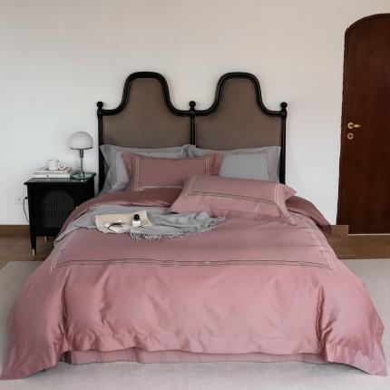 91家纺网 家纺一手货源 找家纺 （总）时亿家居 2021新款100支长绒棉俏四件套