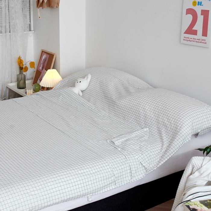 91家纺网 家纺一手货源 找家纺 无印色织全棉水洗棉酒店隔脏睡袋便携式出差旅游行单双人床单被套