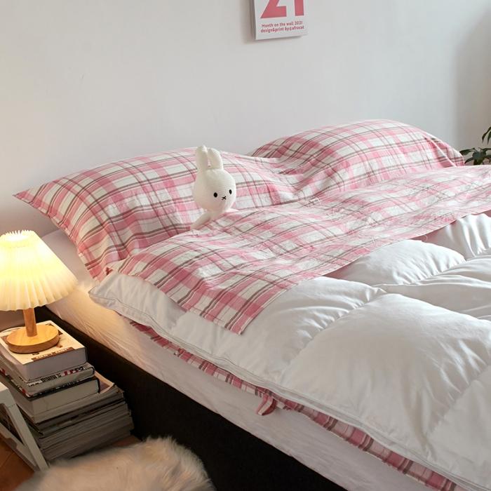 91家纺网 家纺一手货源 找家纺 无印色织全棉水洗棉酒店隔脏睡袋便携式出差旅游行单双人床单被套