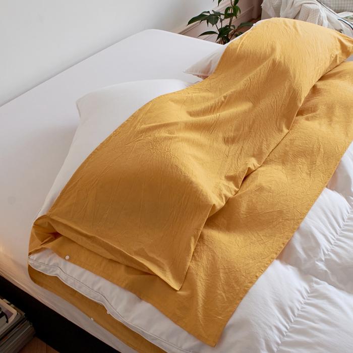 91家纺网 家纺一手货源 找家纺 无印色织全棉水洗棉酒店隔脏睡袋便携式出差旅游行单双人床单被套