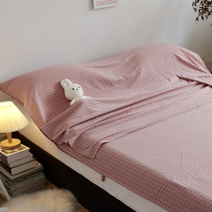 91家纺网 家纺一手货源 找家纺 无印色织全棉水洗棉酒店隔脏睡袋便携式出差旅游行单双人床单被套