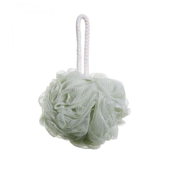 91家纺网 家纺一手货源 找家纺 【沐浴球】日式无印沐浴球良品沐浴花男女搓背起泡洗浴球