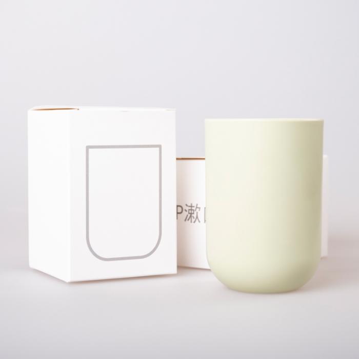 91家纺网 家纺一手货源 找家纺 【漱口杯】日式无印简约刷牙杯良品水杯纯色加厚款PP杯子情侣款
