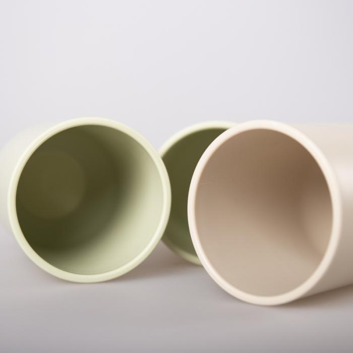 91家纺网 家纺一手货源 找家纺 【漱口杯】日式无印简约刷牙杯良品水杯纯色加厚款PP杯子情侣款