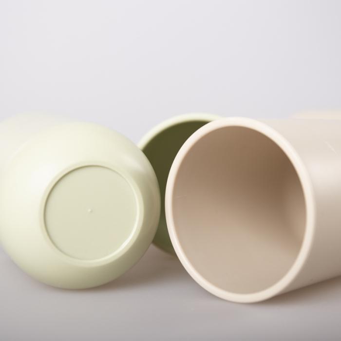 91家纺网 家纺一手货源 找家纺 【漱口杯】日式无印简约刷牙杯良品水杯纯色加厚款PP杯子情侣款