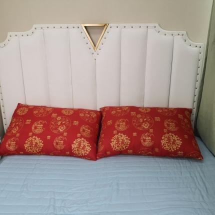 91家纺网 家纺一手货源 找家纺 （总）煌朝新款婚庆枕芯羽绒大红色枕头婚庆枕芯结婚枕芯婚庆抱枕