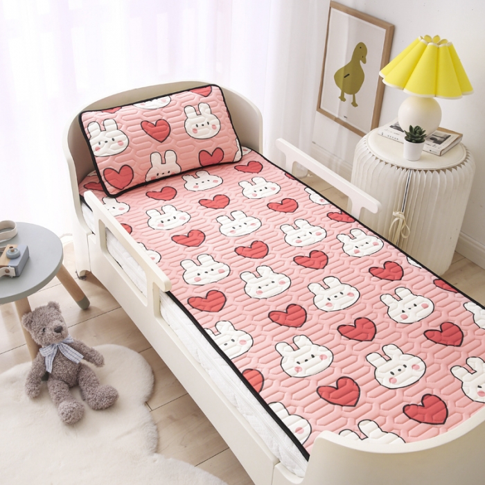 91家纺网 家纺一手货源 找家纺 （总）鱼宝 2021新款数码印花婴童乳胶凉席