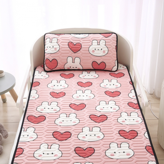 91家纺网 家纺一手货源 找家纺 （总）鱼宝 2021新款数码印花婴童乳胶凉席