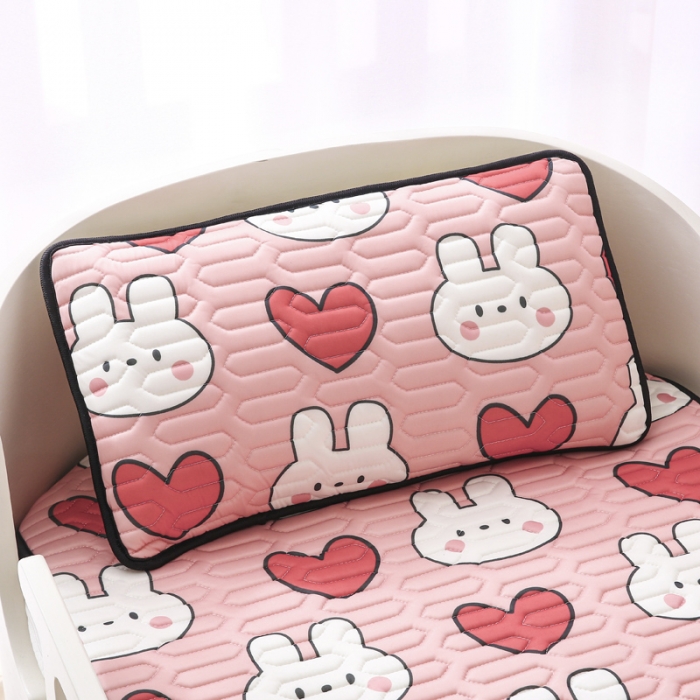 91家纺网 家纺一手货源 找家纺 （总）鱼宝 2021新款数码印花婴童乳胶凉席