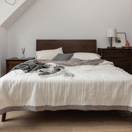 91家纺网 家纺一手货源 找家纺 （总）子和家居 2021新款A类可水洗两面用双层纱棉花夏被