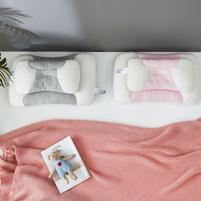 91家纺网 家纺一手货源 找家纺 星芯合家纺 2024新款亲子情侣软管枕 粉色