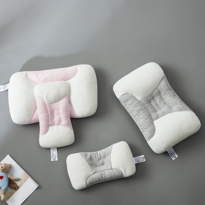 91家纺网 家纺一手货源 找家纺 星芯合家纺 2024新款亲子情侣软管枕 粉色