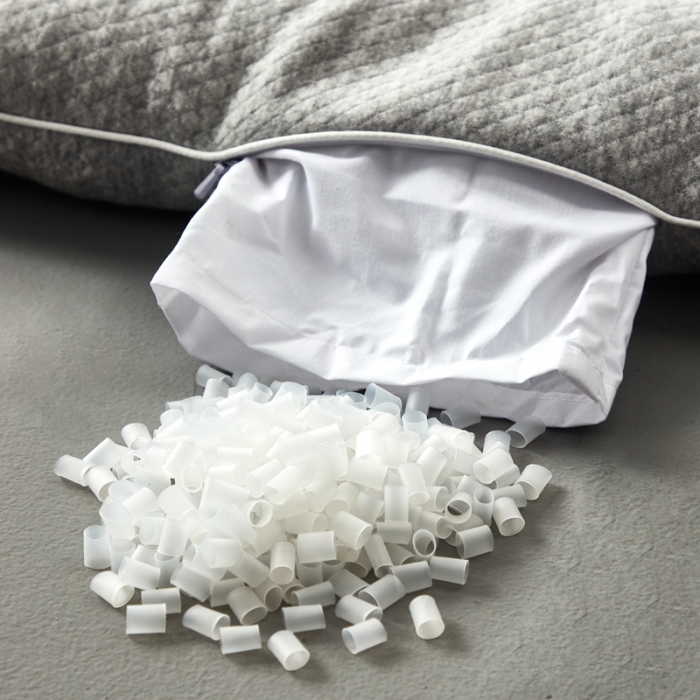 91家纺网 家纺一手货源 找家纺 星芯合家纺 2024新款亲子情侣软管枕 粉色