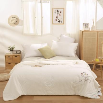 91家纺网 家纺一手货源 找家纺 （总）木堇 2021新款神奈川大豆被夏被