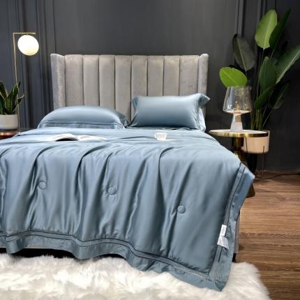 91家纺网 家纺一手货源 找家纺 榻尚家居奥地利天丝夏被床单款床笠款四件套夏绿