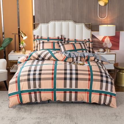 91家纺网 家纺一手货源 找家纺 星期三 2021年6月新款铂金全棉13372四件套（加老板微信有会员价） 经典保利