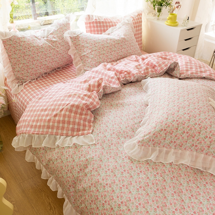 91家纺网 家纺一手货源 找家纺 （总）千朵 2021新款全棉四件套