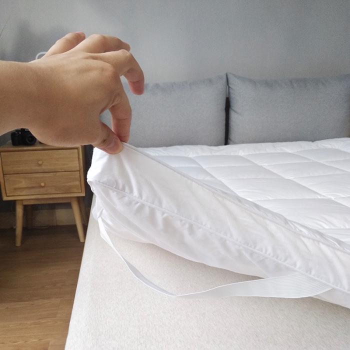 91家纺网 家纺一手货源 找家纺 【立体床垫】日式无印全棉床垫良品秋冬床垫宾馆酒店保暖床褥