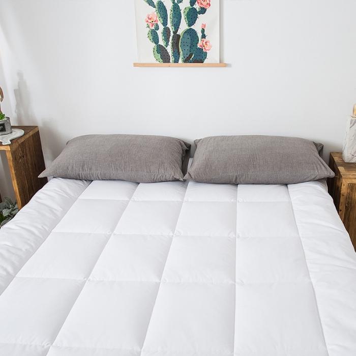 91家纺网 家纺一手货源 找家纺 【立体床垫】日式无印全棉床垫良品秋冬床垫宾馆酒店保暖床褥