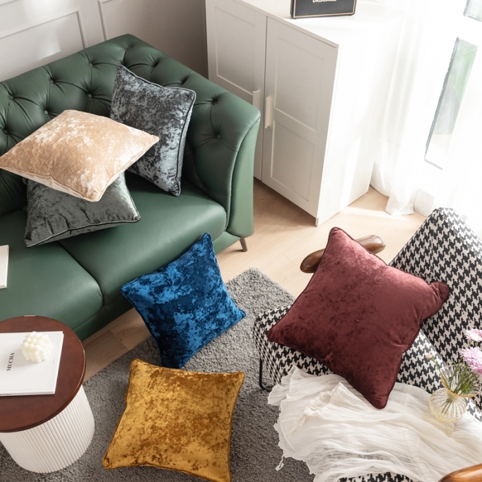 91家纺网 家纺一手货源 找家纺 （总）918拾朵家居 新款冰花绒抱枕