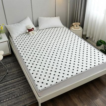 91家纺网 家纺一手货源 找家纺 （总）十九色 2024新款多用途宽边全棉夹棉床褥床盖床护垫保护垫