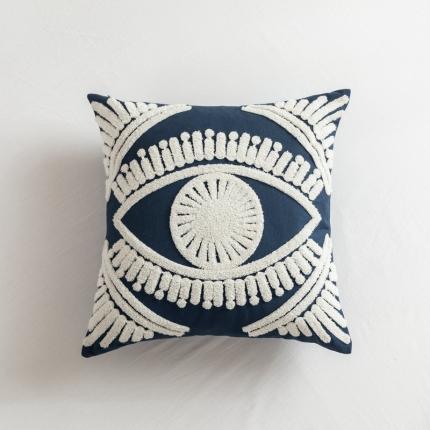 91家纺网 家纺一手货源 找家纺 （总）918拾朵家居 2021新款全棉刺绣抱枕黛西系列