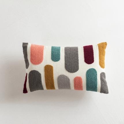 91家纺网 家纺一手货源 找家纺 （总）918拾朵家居 2021新款全棉刺绣抱枕黛西系列