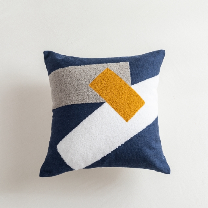 91家纺网 家纺一手货源 找家纺 （总）918拾朵家居 2021新款全棉刺绣抱枕黛西系列