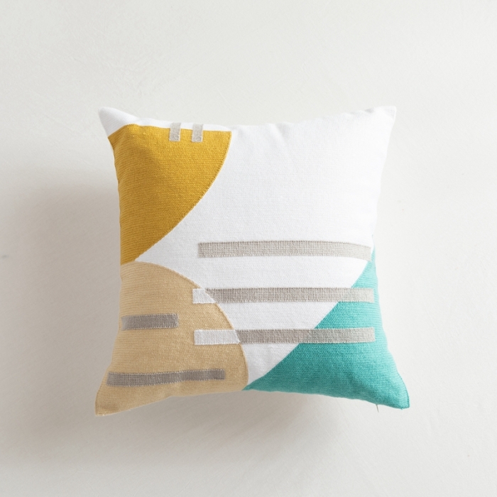 91家纺网 家纺一手货源 找家纺 （总）918拾朵家居 2021新款全棉刺绣抱枕黛西系列