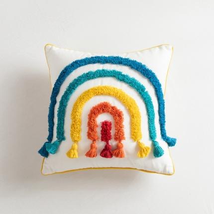 91家纺网 家纺一手货源 找家纺 （总）918拾朵家居 2021新款摩洛哥凡簇绒抱枕卡马拉