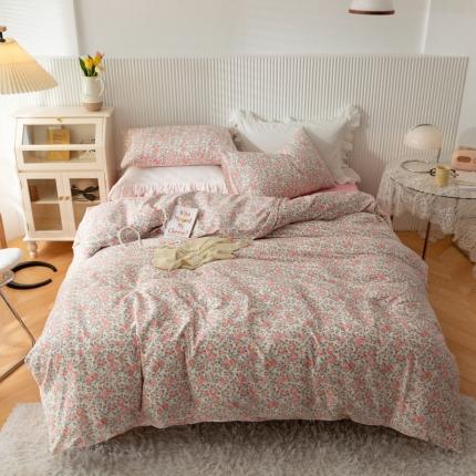 91家纺网 家纺一手货源 找家纺 （总）梦家居 2021新款全棉小碎花系列四件套