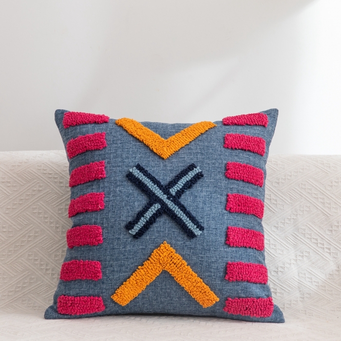 91家纺网 家纺一手货源 找家纺 （总）918拾朵家居 2021新款圈绒抱枕哈珀