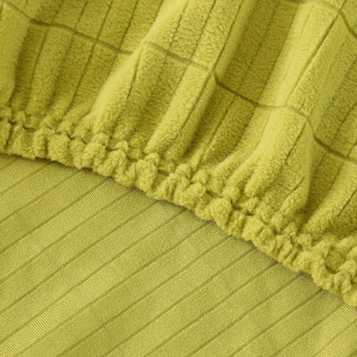 91家纺网 家纺一手货源 找家纺 千彤沙发垫 2021新款休闲格调款床头罩 亮绿