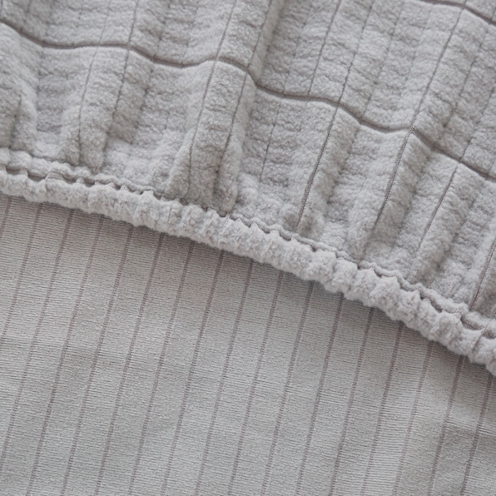 91家纺网 家纺一手货源 找家纺 千彤沙发垫 2021新款休闲格调款床头罩 银灰