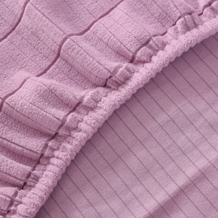 91家纺网 家纺一手货源 找家纺 千彤沙发垫 2021新款休闲格调款床头罩 紫色