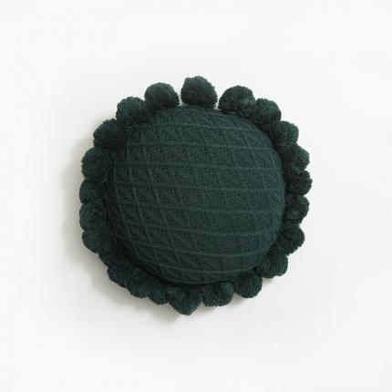 91家纺网 家纺一手货源 找家纺 （总）918拾朵家居 2021新款向阳花针织蒲团抱枕