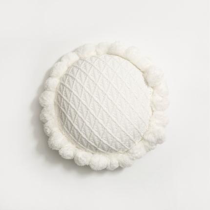 91家纺网 家纺一手货源 找家纺 （总）918拾朵家居 2021新款向阳花针织蒲团抱枕