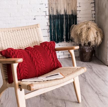 91家纺网 家纺一手货源 找家纺 918拾朵家居 2021新款粗针麻花长腰枕