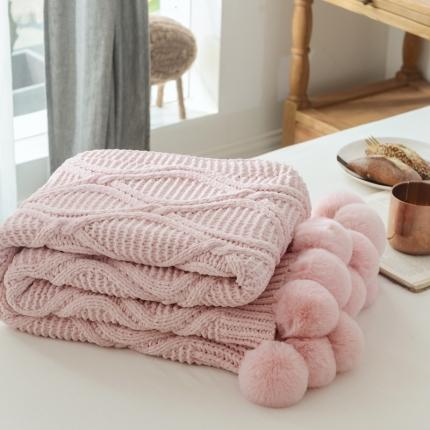 91家纺网 家纺一手货源 找家纺 （总）918拾朵家居 2021新款雪尼尔球球毯