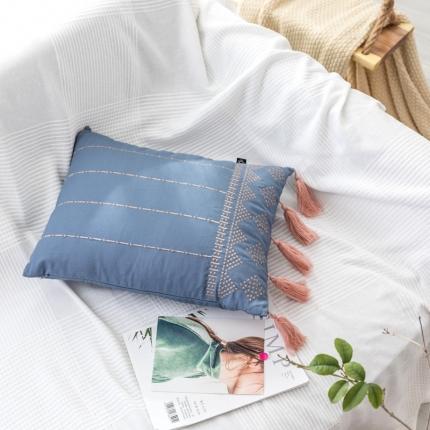 91家纺网 家纺一手货源 找家纺 （总）918拾朵家居 新款刺绣流苏抱枕伊丽娅