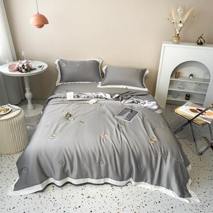 91家纺网 家纺一手货源 找家纺 （总）时亿家居 2021新款80天丝夏被-迪莉娅