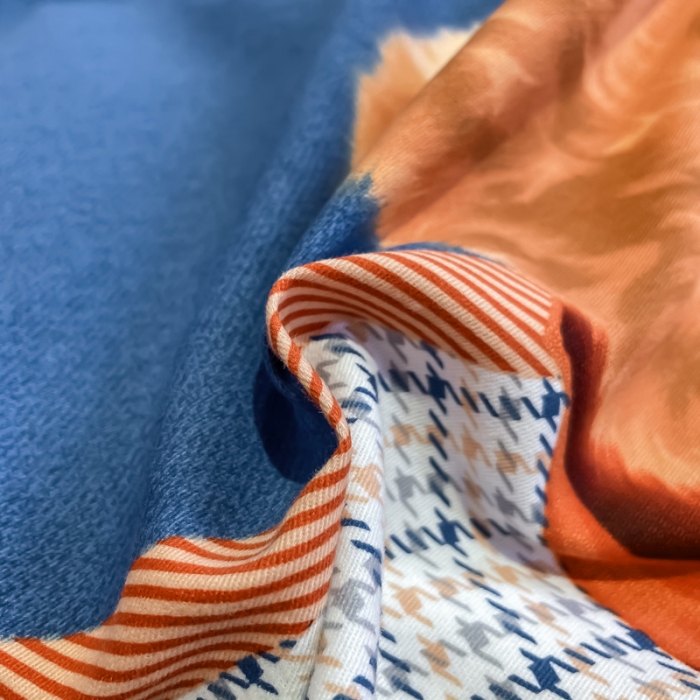 91家纺网 家纺一手货源 找家纺 金爱家 2021新款大版磨毛卡通系列四件套 快乐熊宝