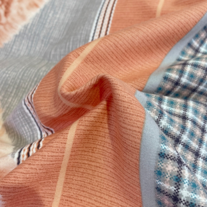 91家纺网 家纺一手货源 找家纺 金爱家 2021新款大版磨毛卡通系列四件套 帕布熊