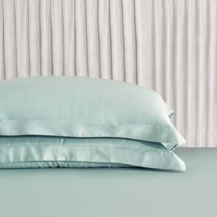 91家纺网 家纺一手货源 找家纺 （总）小米笠2021新60支长绒棉纯色单品枕套48*74cm