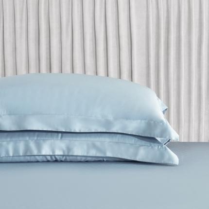 91家纺网 家纺一手货源 找家纺 （总）小米笠2021新60支长绒棉纯色单品枕套48*74cm