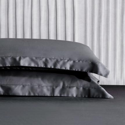 91家纺网 家纺一手货源 找家纺 （总）小米笠2021新60支长绒棉纯色单品枕套48*74cm