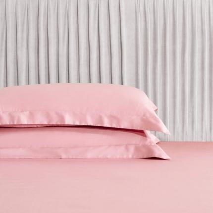 91家纺网 家纺一手货源 找家纺 （总）小米笠2021新60支长绒棉纯色单品枕套48*74cm