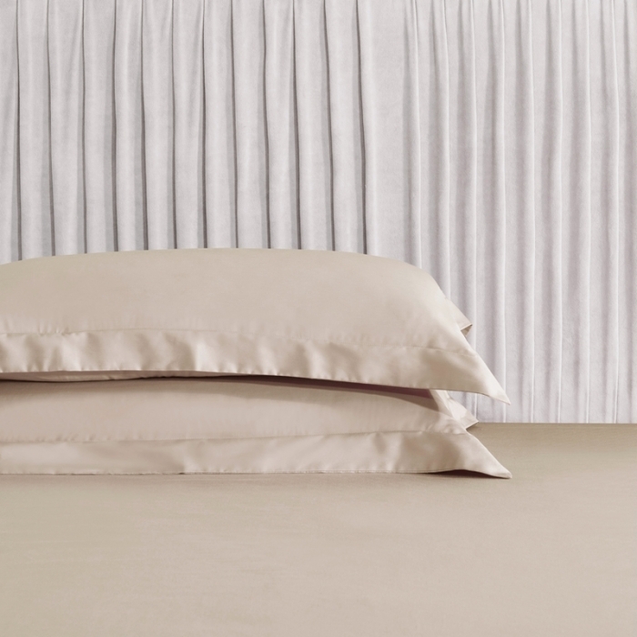 91家纺网 家纺一手货源 找家纺 （总）小米笠2021新60支长绒棉纯色单品枕套48*74cm