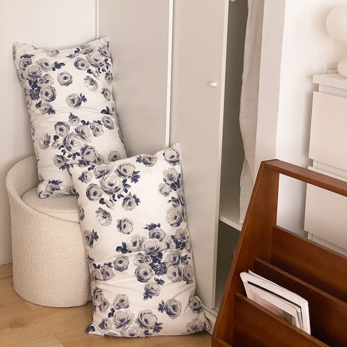 91家纺网 家纺一手货源 找家纺 窝米 2021新款夏季新品13370全棉活性印花四件套山茶花