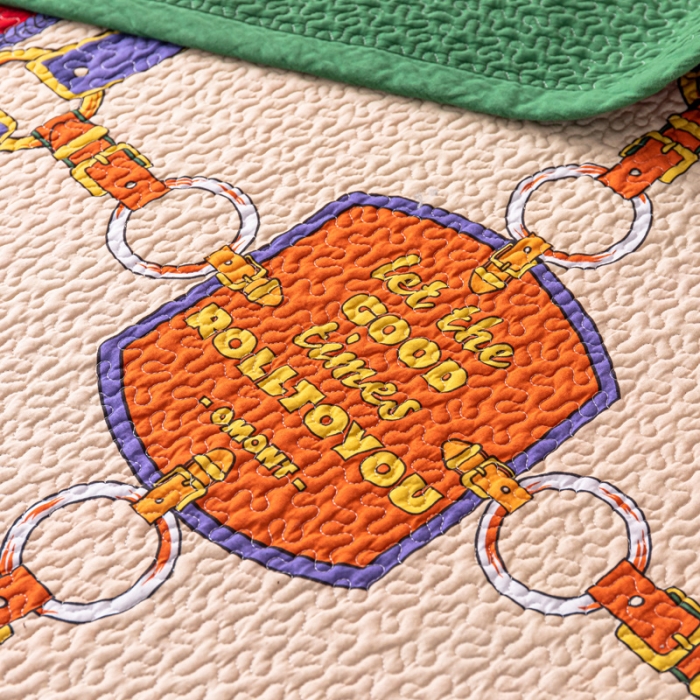 91家纺网 家纺一手货源 找家纺 卡奥家纺 2021新款异域风纯棉盖被床盖夏被 班洛